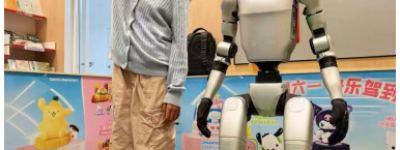 硬科技+软情感 肯德基携手智能机器人打造六一科技奇趣派对